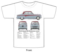 Austin A95 Westminster 1956-59 T-shirt Front